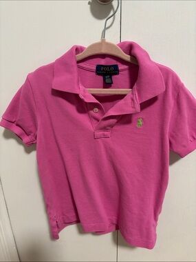 Polo by Ralph Lauren Bright Pink Kids Polo T-Shirt